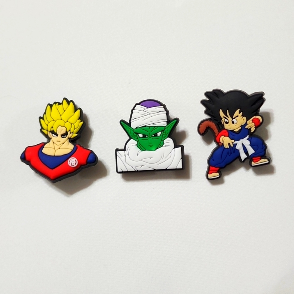 Dragon Ball Z 🐉 Jibbitz for Crocs Set of 3